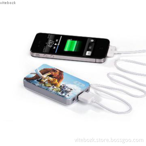Novel Gift 3000 mAh power bank with Color Printing